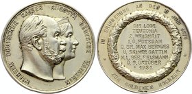 German States - Prussia Medal Wilhelm and Augusta Wedding Anniversary 1931

E. Weigand; Silver (.900) 25.65g 41mm