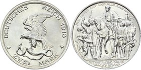 Germany - Empire 2 Mark 1913 A

KM# 532; Silver; 100th Anniversary of Prussia entering the war against Napoleon; Beautiful UNC