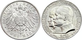 Germany - Empire Hessen-Darmstadt 2 Mark 1904

KM# 372; Silver; 400th Birthday of Philipp the Magnanimous