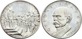 Germany Medal "Otto von Bismarck" 1815 - 1898

Silver 24.35g 40mm; Kaiserproklamation 18.1.1871