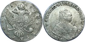 Russia 1 Rouble 1749 ММД

Bit# 121; Silver; Edge inscription; XF