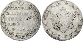 Russia 1 Rouble 1802 СПБ АИ

Bit# 28; Silver; 2,5 Roubles Petrov; The coin is from old collection.