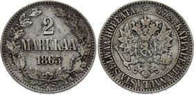 Russia - Finland 2 Markka 1865 S

Bit# 617; Silver 10.05g