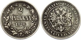 Russia - Finland 2 Markka 1870 S

Bit# 621; Silver 10.22g