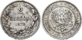 Russia - Finland 2 Markka 1872 S

Bit# 622; Silver 10.08g
