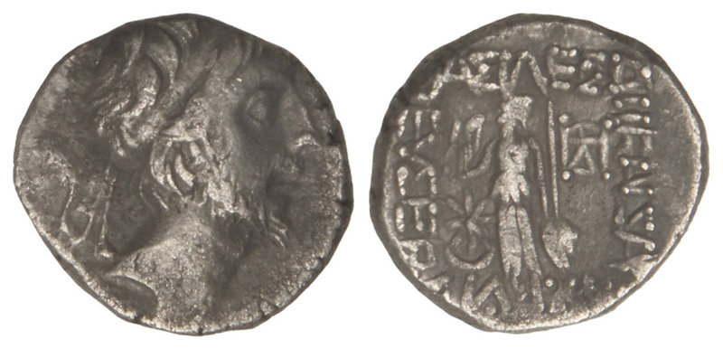 Dracma. 52-42 a.C. ARIOBARZANES III. REYES DE CAPADOCIA. Anv.: Cabeza diademada ...
