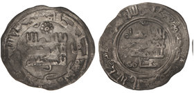 Caliphate. Dirham. 385H. HIXEM II. AL-ANDALUS. 2,72 grs. AR. V-520. (MBC+).