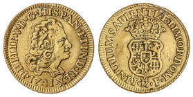 Philip V. 1 Escudo. 1741. MADRID. J.F. 3,37 grs. (Descolgada). Cal-492. (MBC).