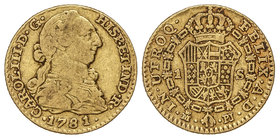 Charles III. 1 Escudo. 1781. MADRID. P.J. 3,11 grs. Cal-624. MBC-.
