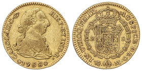 Charles III. 2 Escudos. 1788. MADRID. M. 6,83 grs. Cal-459. MBC.