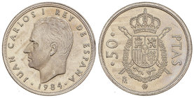Juan Carlos I. 50 Pesetas. 1984. M coronada. SC.