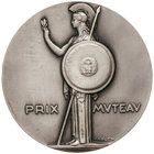 Prix Muteau al Estado Mayor del Ejército. 1938. FRANCIA. ACADEMIE FRANÇAISE. Anv.: Atenea a izquierda. PRIX MVTEAV. Rev.: L´ACADEMIE FRANÇAISE DECERNE...