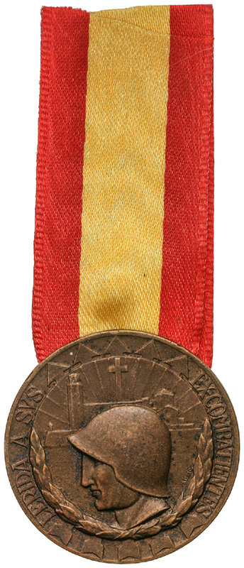 II aniversario de su Liberación. 3 Abril 1940. AYUNTAMIENTO DE LÉRIDA. Anv.: LER...