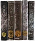 Sear, David R.: COLECCIÓN: ROMAN COINS AND THEIR VALUES. VOLUMEN I a V. Londres, 2000 al 2014. SPINK. The Millenium Edition. Colección completa de 5 t...