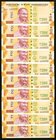 Fancy Serial Numbers 100000 Through 1000000 India Reserve Bank of India 200 Rupees 2017 Pick New Choice Crisp Uncirculated. Numbers include 100000, 20...