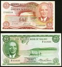 Malawi Reserve Bank of Malawi 1 Kwacha 1.7.1978 Pick 14b* Replacement Fine; 1 Pound 1964 Pick 3 Very Fine. 

HID09801242017