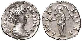 Faustina I (moglie di Antonino) Denario - Busto a d. - R/ L’Eternità stante a s. - RIC 351 AG (g 3,16)
Grading/Stato:SPL