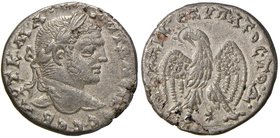 Caracalla (211-217) Tetradramma di Antiochia in Siria - Busto radiato a d. - R/ Aquila stante di fronte - S.Cop. 364 MI (g 12,00) Piccole screpolature...