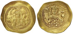 BISANZIO Michele VII (1071-1078) Histamenon nomisma - Busto di Cristo di fronte - R/ Busto dell’imperatore di fronte - Sear 1868 AU (g 4,39) 
Grading...