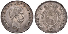 FIRENZE Leopoldo II (1824-1859) Paolo 1845 - MIR 457/3 AG (g 2,70)
Grading/Stato:qSPL