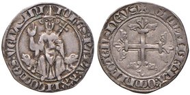 Giovanni XXII (1316-1334) Pont de Sorgues - Grosso Tornese - Munt. 7 AG (g 3,76) RR Dall’asta Nomisma 45, lotto 1164
Grading/Stato:BB+