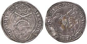 Alessandro VI (1492-1503) Doppio Grosso - Munt. 15 AG (g 6,09) RR Porosità diffusa
Grading/Stato:BB