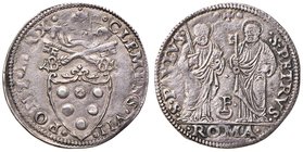 Clemente VII (1523-1534) Grosso - Munt. 54 AG (g 3,71) RR Dall’asta Varesi 70, lotto 630
Grading/Stato:SPL