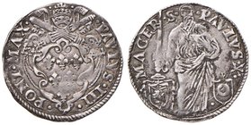 Paolo III (1534-1549) Macerata - Giulio - Munt. 144 AG (g 3,25) 
Grading/Stato:qSPL