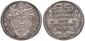 Innocenzo XI (1676-1689) Giulio 1684 A. VIII - Munt. 158 AG (g 3,00)
Grading/Stato:BB+/qSPL