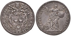 Innocenzo XII (1691-1700) Testone 1698 A. VIII - Munt. 41 AG (g 9,15) R Ex Nomisma 43, lotto 1279 
Grading/Stato:BB+/qSPL