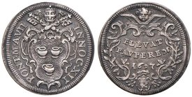 Innocenzo XII (1691-1700) Giulio 1697 A. VII - Munt. 59 AG (g 3,00) Dall’asta Nomisma 44, lotto 920
Grading/Stato:BB+