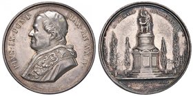 Pio IX (1845-1878) Medaglia A. XXIV - Opus: I. Bianchi - Bart. 869 AG (g 33,84) 
Grading/Stato:BB+