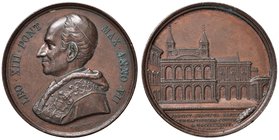 Leone XIII (1878-1903) Medaglia A. VII - Opus: F. Bianchi - Bart. 884 AE (g 38,02) Ossidazioni al dritto
Grading/Stato:BB+/SPL