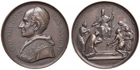 Leone XIII (1878-1903) Medaglia A. XI - Opus: F. Bianchi - Bart. 888 AE (g 39,68)
Grading/Stato:qFDC