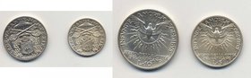 SEDE VACANTE (1939) 10 e 5 lire 1939 - Nomisma713 AG Lotto di due monete
Grading/Stato:SPL-FDC