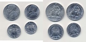 PIO XII (1939-1958) 10, 5, 2 e 1 lira 1949 - Nomisma745a It lotto di 4 monete
Grading/Stato:SPL-FDC