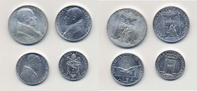 PIO XII (1939-1958) 10, 5, 2 e 1 lira 1950 - Nomisma746a It lotto di 4 monete
Grading/Stato:SPL-FDC