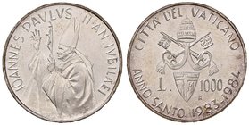 Giovanni Paolo II (1978-2005) 1.000 Lire 1983-1984 Anno Santo - AG (g 14,59)
Grading/Stato:FDC