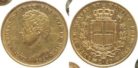 Carlo Alberto (1831-1849) 20 Lire 1847 T - Nomisma 662 AU Sigillato senza indicazione di conservazione da Numismatica Pacchiega
Grading/Stato:BB+/qSP...