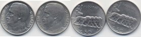 Vittorio Emanuele III (1900-1946) 50 Centesimi 1920 R (MB), 1920 L (SPL+ ) - NI Lotto di due monete
Grading/Stato:MB-SPL+