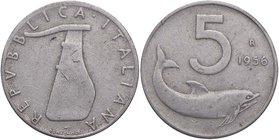 REPUBBLICA ITALIANA (1946-) 5 Lire 1956 - IT R Sigillato col cartellino dell’asta InAsta, 10, lotto 3095
Grading/Stato:qBB