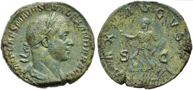 Severus Alexander (222-235), Sestertius, Rome, AD 222-231
AE (g 19,03; mm 30; h...