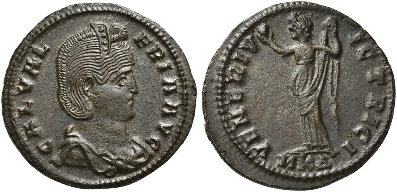 Galeria Valeria, Follis struck under Galerius, Cyzicus, AD 308
AE (g 6,61; mm 2...