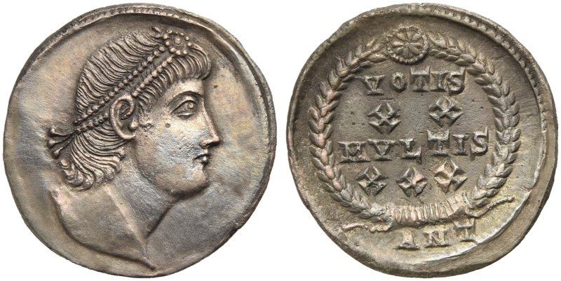Constantius II (337-361), Siliqua, Antiochia, AD 337-347
AR (g 2,96; mm 20; h 1...