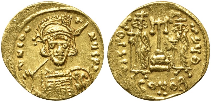 Byzantine Empire, Constantine IV (668-685), Solidus, Syracuse, AD 679-681
AV (g...