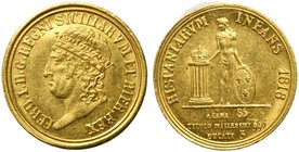 Italy, Napoli, Ferdinando I di Borbone (1816-1825), 3 Ducati, 1818
AV (g 3,80; mm 18; h 6)
Pannuti-Riccio 3; MIR 459.
About fdc.