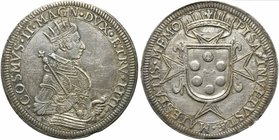 Italy, Pisa, Cosimo II de Medici (1608-1620), Tallero, 1620
AR (g 28,29; mm 43; h 6)
CNI 15/22; MIR 448/11.
About extremely fine.