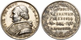 Italy, Papal State, Pius VIII (1829-1830), Lateran, Medal, 1829, opus: G. Girometti
AR (g 33,35; mm 43, h 12)
Patrignani 9a.
Very rare, cabinet ton...