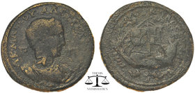 CILICIA. Tarsus. Severus Alexander (222-235). Ae. Obv: Α Κ Μ Α СЄΟV ΑΛЄΞΑΝΔΡΟС СЄΒ / Π - Π. Bust right, wearing crown and garments of the demiourgos. ...