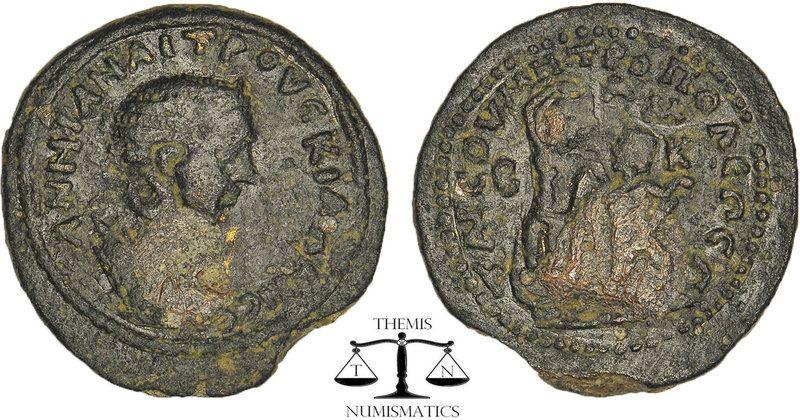 CILICIA. Tarsos. Herennia Etruscilla (Augusta, 249-251). Ae. Obv: ANNIAN AITROVC...